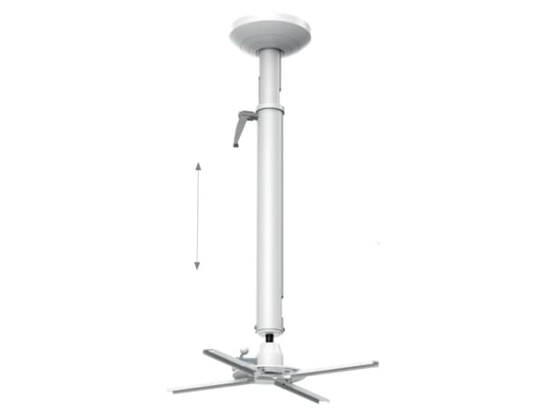 HAGOR Beamfix II - Monteringssett (takmontering) - for projektor - 670 - 900 mm, universal - hvit