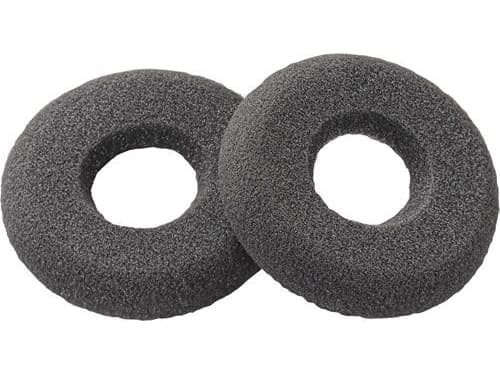 Poly - Ørepute for hodesett - svart (en pakke 2) - for SupraPlus H251, H261, HW251; SupraPlus Wideband HW251; SupraPlus SL H351, H361