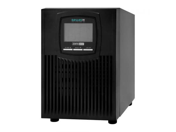 ONLINE USV-Systeme ZINTO 800 T, Linje-Interactive, 0,8 kVA, 720 W, Sinus, 162 V, 290 V Sort