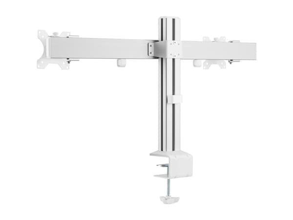 InLine 23184A, Klämma/Genomgående skruv, 8 kg, 43,2 cm (17"), 43,2 cm (17"), 100 x 100 mm, Vit, Gjuten aluminium