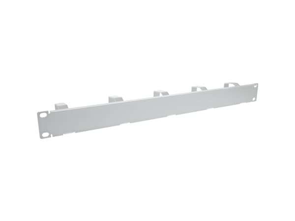 InLine 19110A, Kaapelin hallintapaneeli, Musta, Metalli, 1U, 48,3 cm (19")
