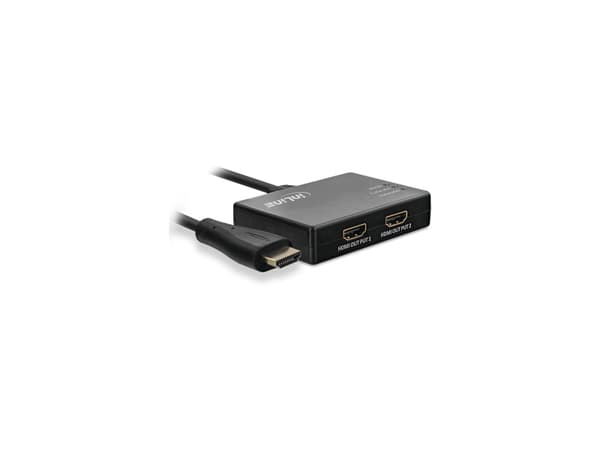 InLine 65009C, HDMI, 2x HDMI, 3840 x 2160 piksler, sortering, plast, 4K Ultra HD