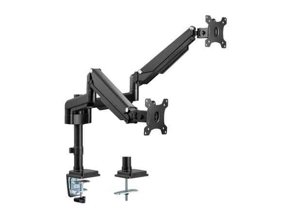 InLine 23160B, 18 kg, 43,2 cm (17"), 43,2 cm (17"), 100 x 100 mm, Höjdjustering, Svart
