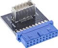 Miniatyrbilde 4 av 4: InLine 33446C, USB Type-A, USB 3.2 Gen 2 (3.1 Gen 2), Flerfarget, PC, Hunkjønn, Hankjønn