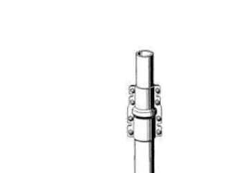KATHREIN ZSH 59 - Skyvemast - Diameter 40 / 48 mm - Lengde 5 m - Varmgalvanisert