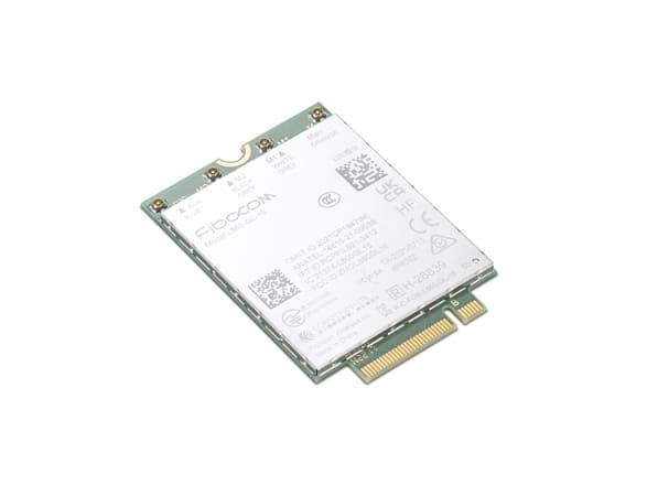 Fibocom L860-GL-16 - Trådløs mobilmodem - 4G LTE - M.2 Card - for ThinkPad P14s Gen 3 21AK, 21AL, 21J5, 21J6; T14 Gen 3 21AH, 21AJ, 21CF, 21CG