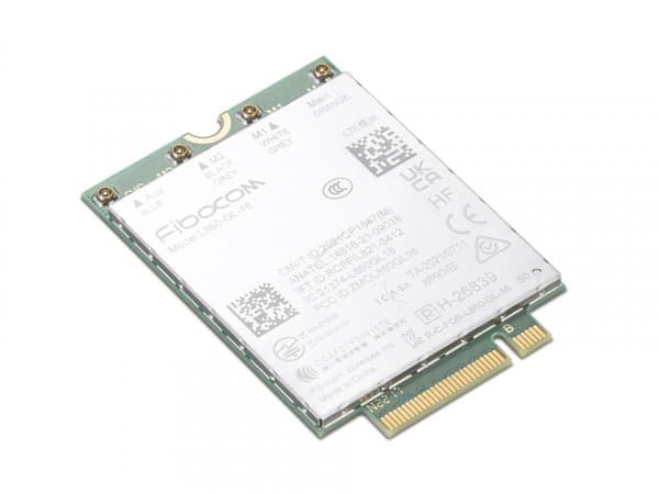 Fibocom L860-GL-16 - Trådløs mobilmodem - 4G LTE - M.2 Card - for ThinkPad P14s Gen 3 21AK, 21AL, 21J5, 21J6; T14 Gen 3 21AH, 21AJ, 21CF, 21CG