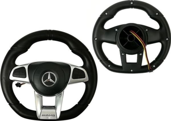 Lean Cars Car steering wheel with XMX602 battery