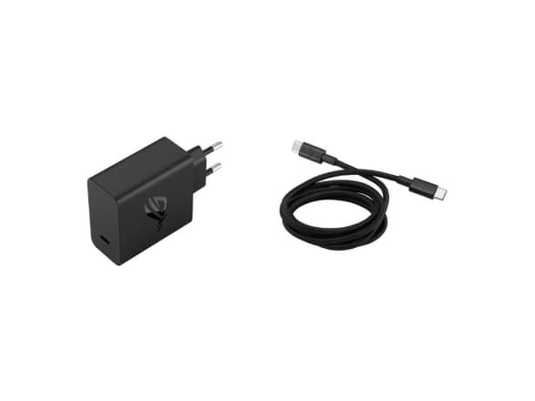 ASUS - Batterilader - 65 watt - PD 3.0, QC 5.0 - på kabel: USB-C