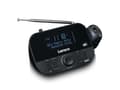 Miniatyrbild 3 av 5: Lenco CR-615BK, Klockradio, Analog och digital, DAB+, FM, LCD, 7,37 cm (2.9"), 3,5 mm