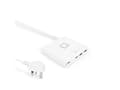 Miniatyrbilde 4 av 5: DICOTA Laptop Charger Universal PRO USB-C - Strømadapter - AC - 120 watt - utgangskontakter: 4 - Storbritannia, Europa - hvit