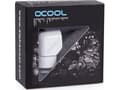 Miniatyrbilde 4 av 4: Alphacool 17485, Montering Sett, Messing, Hvit, 1/4", Hankjønn, Hunkjønn