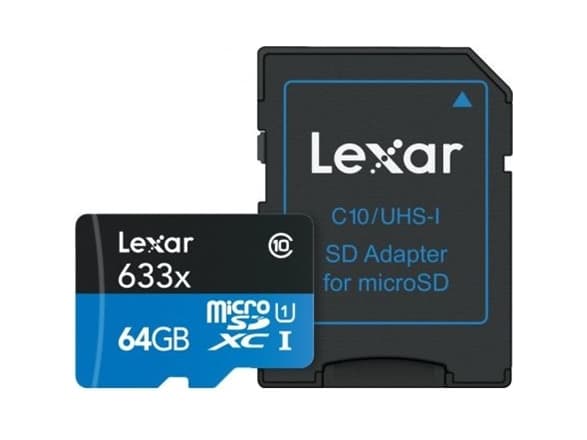 Minnekort MINNE Micro SDXC 64GB UHS-I/LMS0633064G-BNNNG LEXAR
