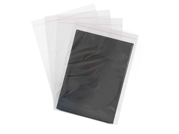 MediaRange Zubehör CD-/DVD-Rohlinge, Sleeve til laptop, 1 disker, Gjennomsiktig, Plast, Plast, Vanntett