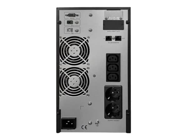 EnerGenie EG-UPSO-3000 - UPS - online - AC 220 V - 2700 watt - 3000 VA - 9 Ah - USB - utgangskontakter: 5