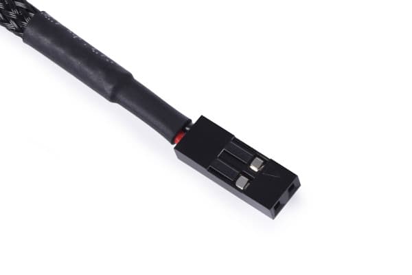 Alphacool 17597, Temperatursensor, mässing, Svart, Krom, 1/4", CE, FC, RoHS, 18 mm