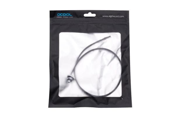 Alphacool 17597, Temperatursensor, mässing, Svart, Krom, 1/4", CE, FC, RoHS, 18 mm