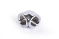 Miniatyrbilde 2 av 5: Alphacool istapadapter 90 grader G1/4 tommer IG til G1/4 tommer IG - krom