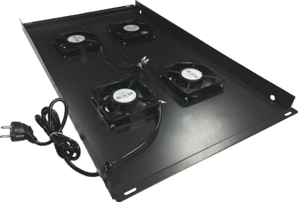 Alantec SA-FR-4-600-800-C, Viftepanel, Sort, 4 vifter, 12 cm, 0,14 m, 220 - 240 V