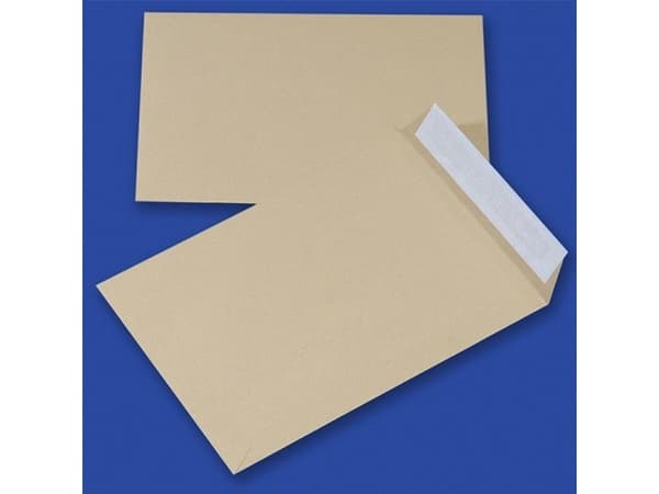 Office Products Koperty z taśmą silikonową OFFICE PRODUCTS, HK, B4, 250x353mm, 90gsm, 10szt., brązowe