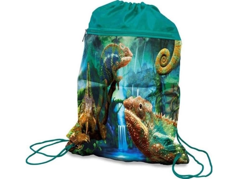 Donau School bag DONAU Chameleon, 42x32cm, green