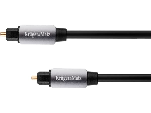 Kruger & Matz Toslink - Toslink-kabel 2m svart (KM0321)