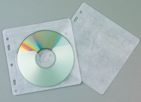 Q-Connect CD/DVD KONVOLUTTE Q-CONNECT PUSHABLE 40 STK