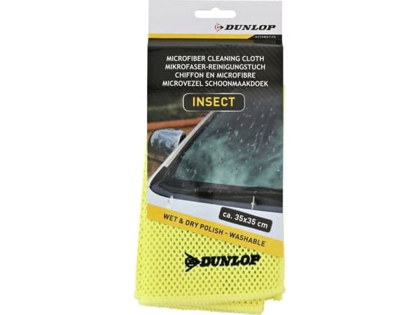 Dunlop - Mikrokuituliina hyönteisten poistoon korista 35x35cm