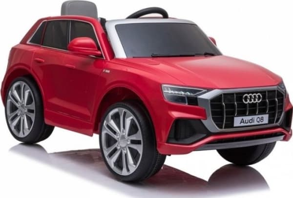 LEANToys Auto for Audi Q8 JJ2066 Red Lacquered Battery