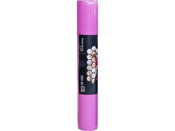 Allright Mata do jogi 172x61x0.4cm różowa