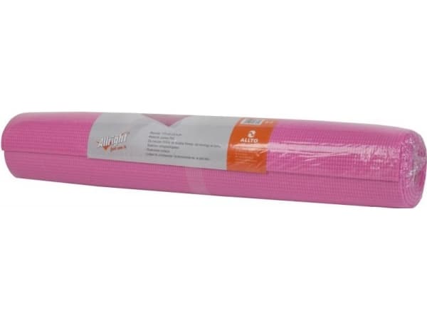 Allright Mata do jogi 172x61x0.4cm różowa