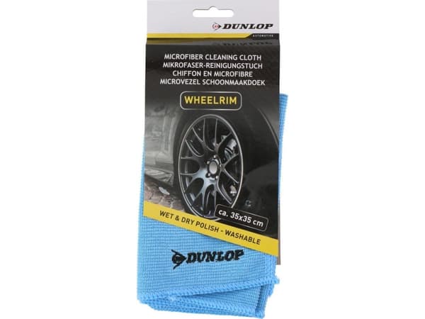 Dunlop - Mikrofiberduk för bilfälgar 35x35cm