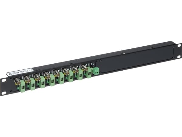 Delta Patch panel 19 "8x BNC (G-8/R19)