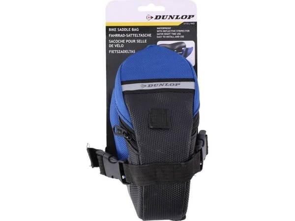 Dunlop - Sadelveske / Pannier (blå)