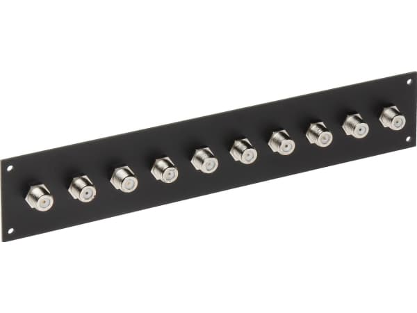 Delta Patchpanel 10x F-uttag (G-10F/R)