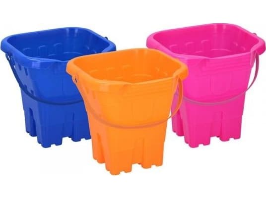 Eddy toys - Sand bøtte slott 20cm (rosa)