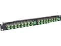 Miniatyrbilde 1 av 5: Delta Patch panel 19 "16x BNC (G-16/R19)