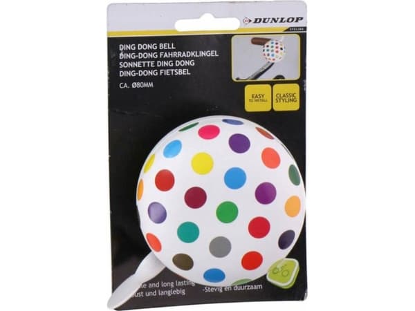 Dunlop - Cykelklocka (Dots 2)
