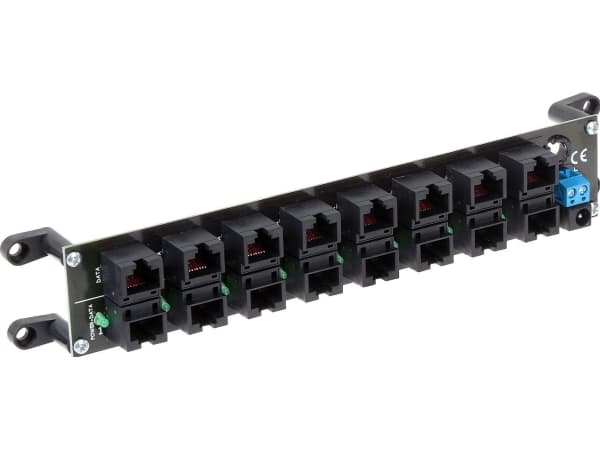 Delta Patch panel 8x RJ-45/8x RJ-45 (POE-8/R)