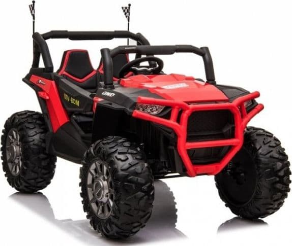 LEANToys Auto on Battery jeep JC999 Red