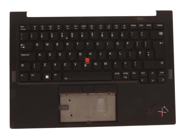 Sunrex - Ersättningstangentbord för bärbar dator - med Trackpoint, UltraNav - bakgrundsbelyst - QWERTY - brittisk - FRU - med övre skydd - för ThinkP