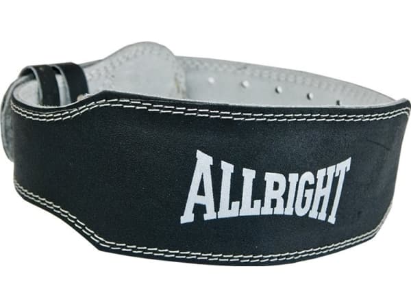 Allright Bodybuilding belte, svart, størrelse L