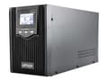 Pikkukuva 2 / 5: EnerGenie EG-UPS-PS2000-02 - UPS - AC 220 V - 1600 Watt - 2000 VA - 9 At - USB, RJ-45 - lähtöliitännät: 3 kappaletta