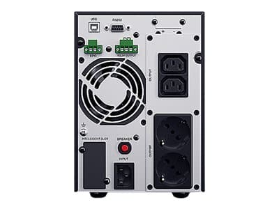 CyberPower Online S Series OLS2000EA - UPS - AC 230 V - 1800 watt - 2000 VA - enkeltfase - RS-232, USB - utgangskontakter: 4 - aktiv PFC - svart - fo