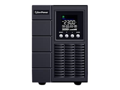 CyberPower Online S Series OLS2000EA - UPS - AC 230 V - 1800 watt - 2000 VA - enkeltfase - RS-232, USB - utgangskontakter: 4 - aktiv PFC - svart - fo