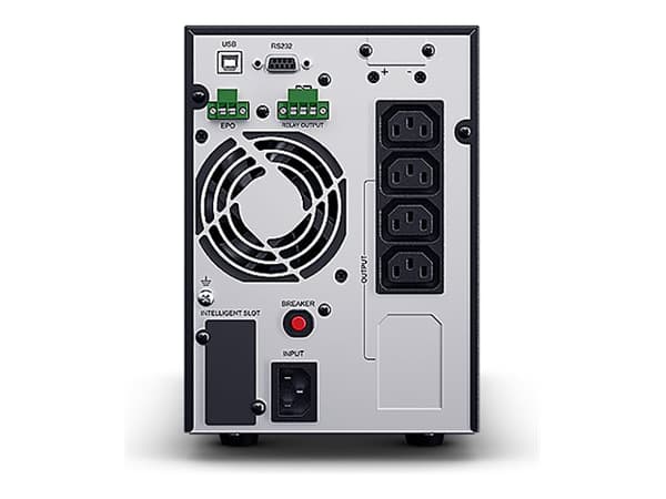 CyberPower Online S Series OLS2000EA - UPS - AC 230 V - 1800 watt - 2000 VA - enkeltfase - RS-232, USB - utgangskontakter: 4 - aktiv PFC - svart - fo