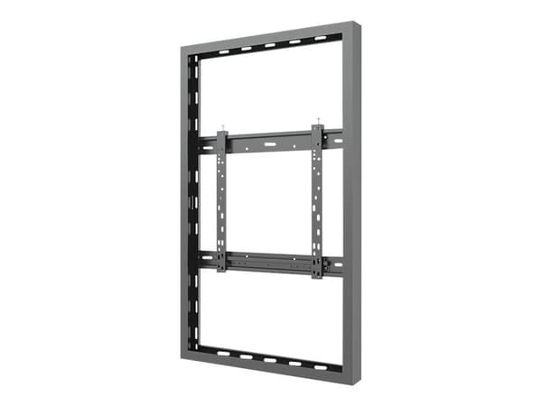 Multibrackets M Pro Series - Innhegning - for LCD-skjerm - medium - stål - svart - skjermstørrelse: 50" - veggmonterbar
