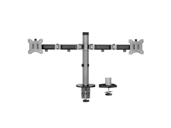 ACT AC8336 flat panel bureau stöd 81,3 cm (32") Klem/doorvoer Zilver