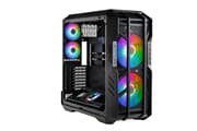 Cooler Master HAF 700 THE BERSERKER - FT - SSI EEB - sidepanel med vindu (herdet glass) - ingen strømforsyning (ATX) - titangrå - USB/lyd
