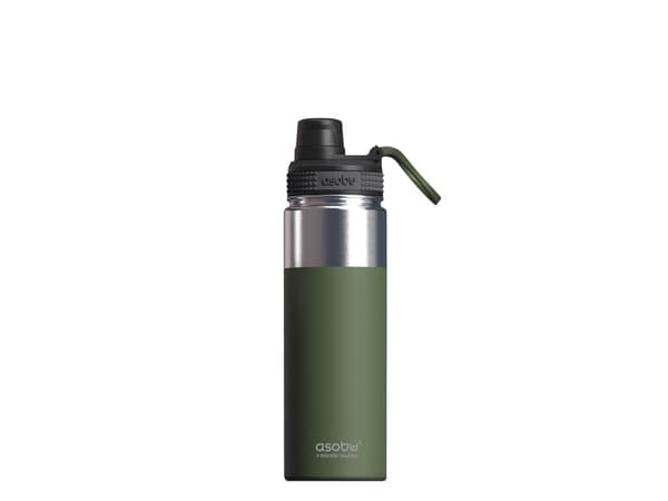 Asobu Alpine Flask, 530 ml, Patikointi, Vihreä, Ruostumaton teräs, Aikuinen, Mies/Nainen